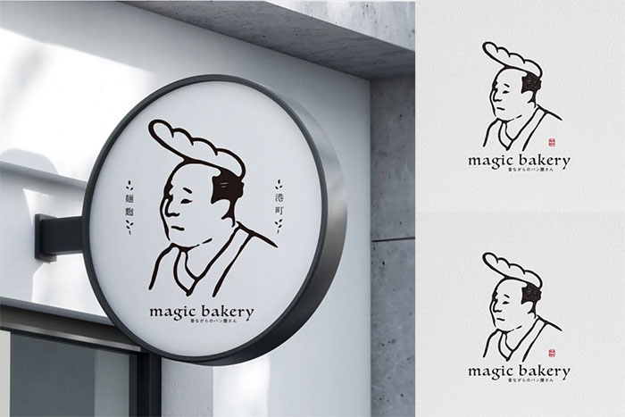 青岛logo设计公司解读日本设计师独特logo创作-面包店品牌