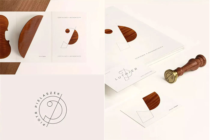 luthier品牌logo设计-青岛logo设计公司项目组分享